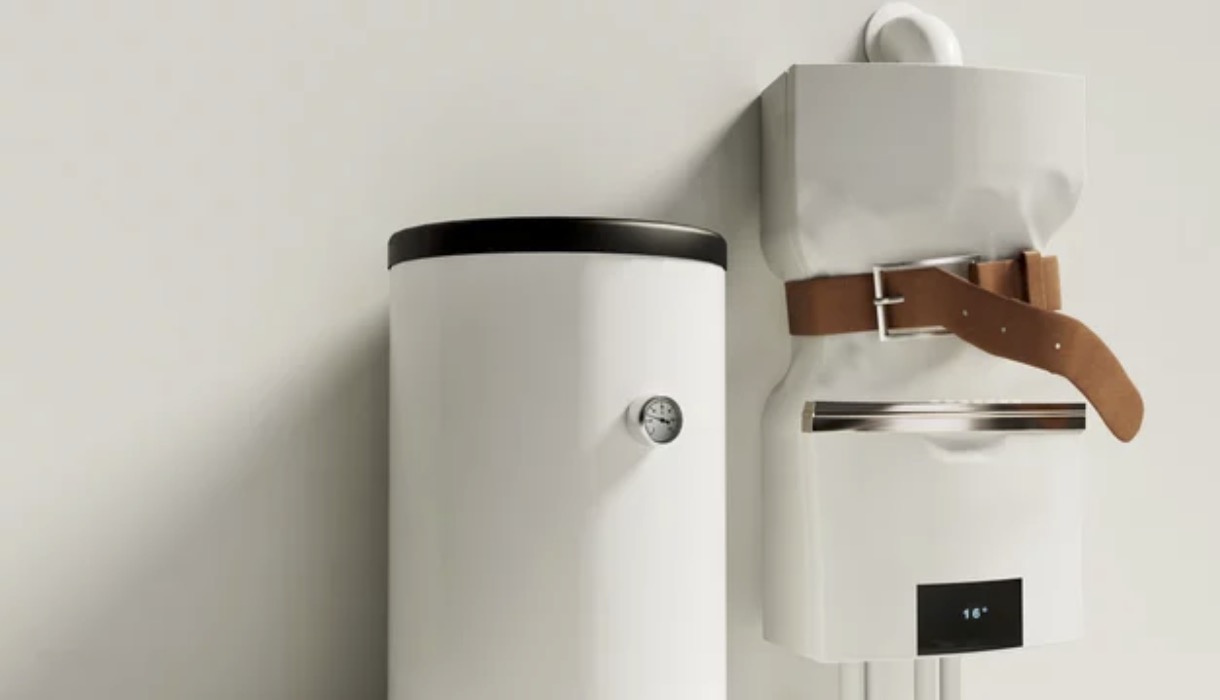 Stockfotografie - Warmwasserspeicher